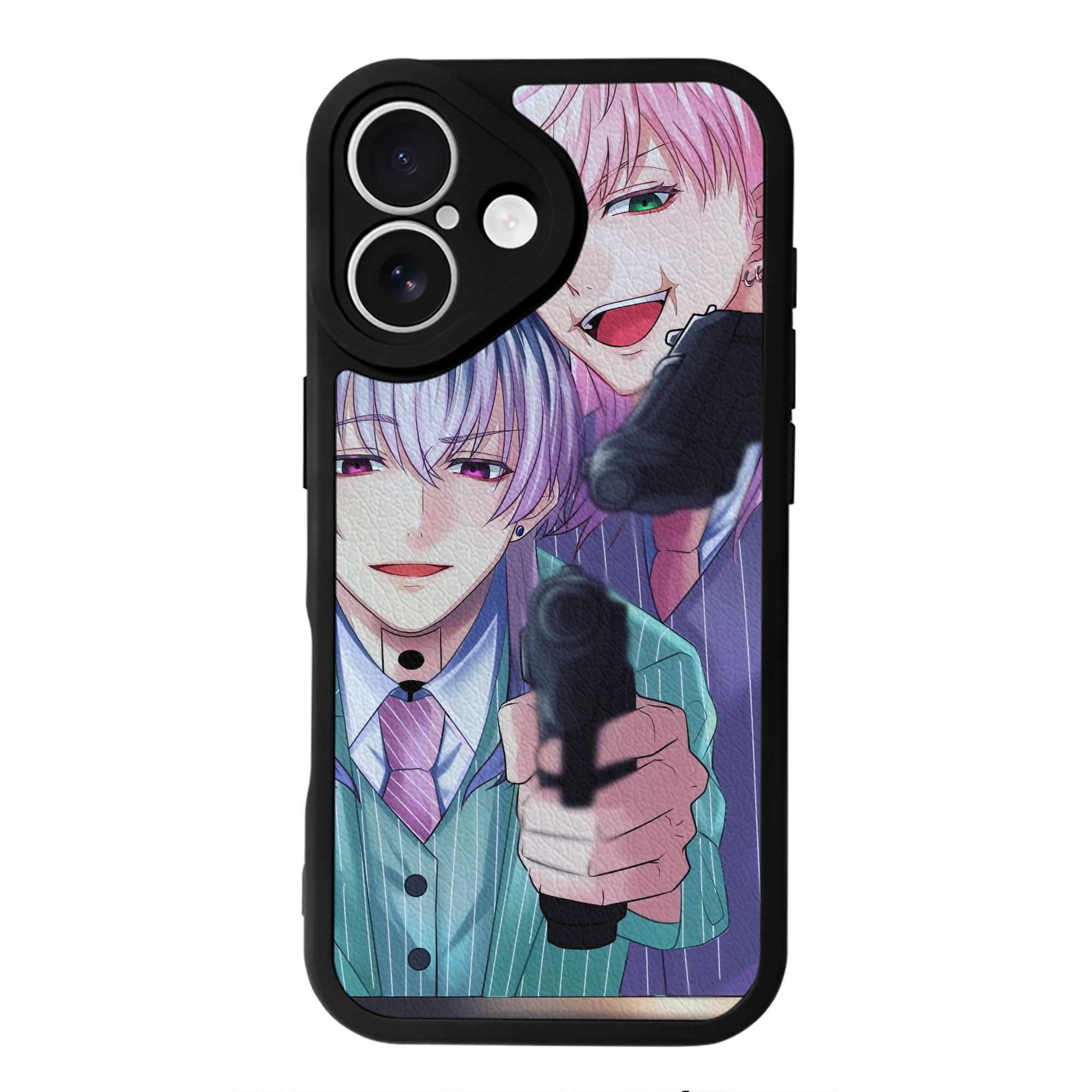 （画像用） 東京リベンジャーズ Tokyo Revengers 【iPhone 16シリーズ対応】シリコンスマホケース（レザー調） 材質：シリコン